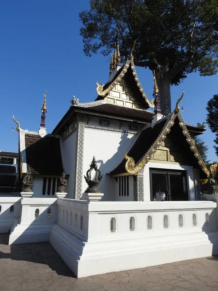 Ett Tempel Chiang Mai Thailand — Stockfoto