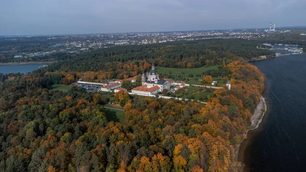 Een Fascinerend Uitzicht Het Klooster Pazaislis Bij Daglicht Kaunas Litouwen — Stockfoto