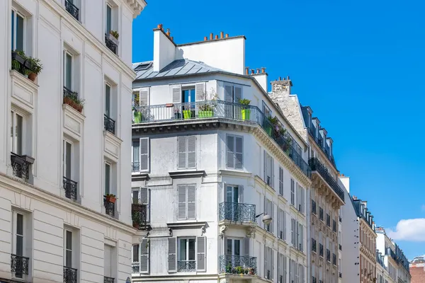 Παρίσι Όμορφα Κτίρια Avenue Republique Στην Περιοχή 11E — Φωτογραφία Αρχείου