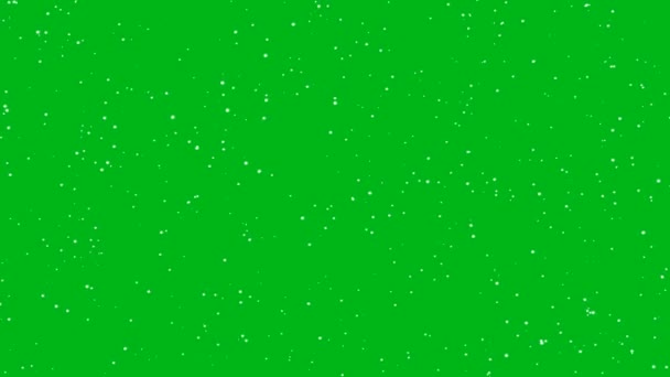 浅绿色 红色矢量布局 星形模糊 — 图库视频影像