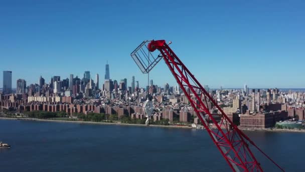New York Juni 2018 Uitzicht Toren Van Een Stad Londen — Stockvideo