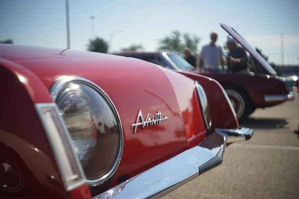 Kanasa City Egyesült Államok Szeptember 2016 Közelkép Klasszikus Vintage Studebaker — Stock Fotó