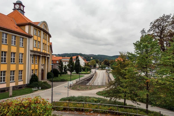 Wernigerode Německo Října 2021 Podchod Školy Wernigerode Německo — Stock fotografie