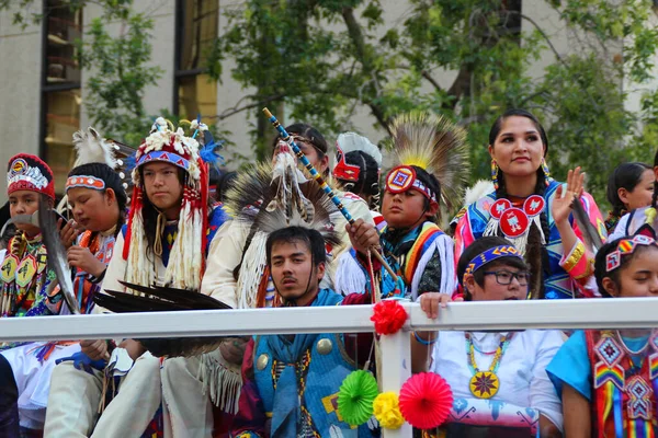 Calgary Canada Juil 2018 Défilé Ouverture Stampede Calgary Calgary Canada — Photo