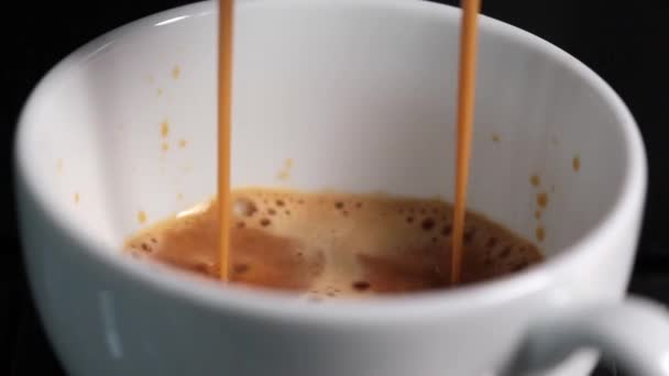 Perto Uma Xícara Café — Vídeo de Stock