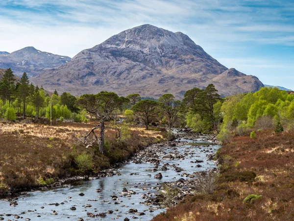 Piękny Krajobraz Górski Szkocji Wielka Brytania — Zdjęcie stockowe