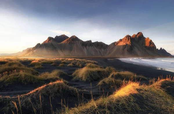 Beautiful Landscape Stokksnes Eastern Region Iceland — Stockfoto