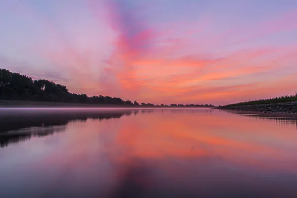 라인강 너머로 아름다운 — 스톡 사진