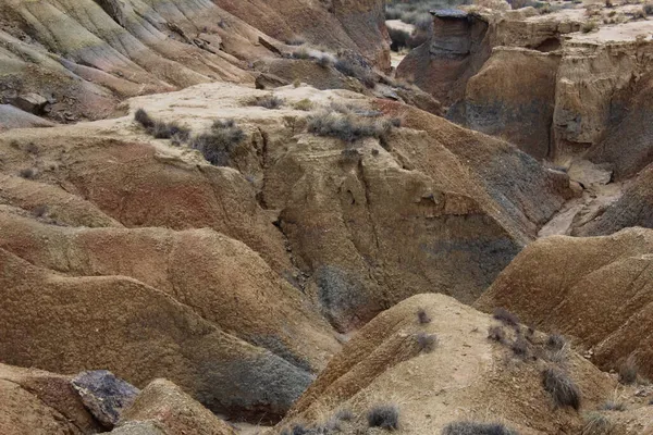 Beautiful View Bardenas Reales Navarre Spain — Stock Photo, Image