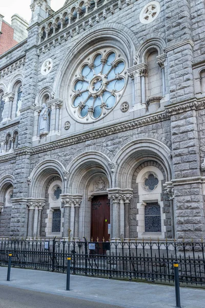 Dublin Irland April 2021 Eine Vertikale Aufnahme Der Teresa Kirche — Stockfoto