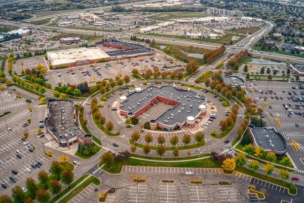 Légi Felvétel Minnesotai Woodbury Twin Cities Külvárosáról — Stock Fotó
