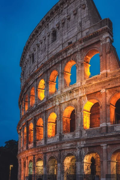 Чудовий Знімок Колізею Римі Італія — стокове фото