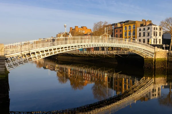 Dublin Irland Apr 2021 Penny Bridge Dublin Irland April 2021 — Stockfoto