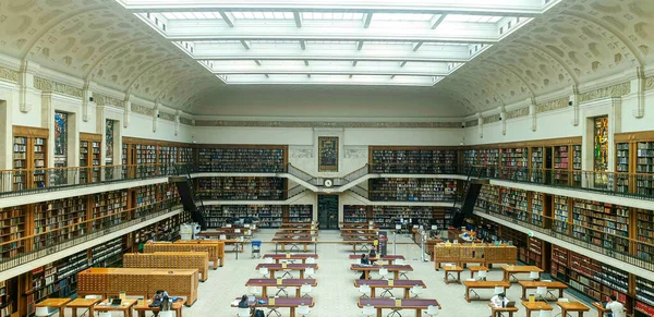 Sydney Australia Sep 2021 Interior Study Hall Nsw Public Library — 스톡 사진