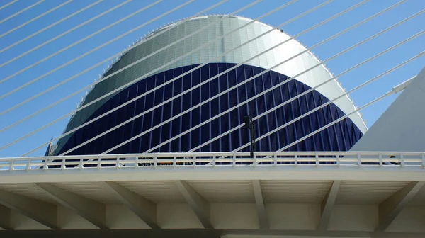 Valenc España Agosto 2010 Una Ciudad Las Artes Las Ciencias — Foto de Stock