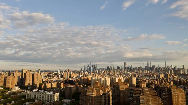 Nova Cidade Iorque Estados Unidos Setembro 2021 Uma Vista Aérea — Fotografia de Stock