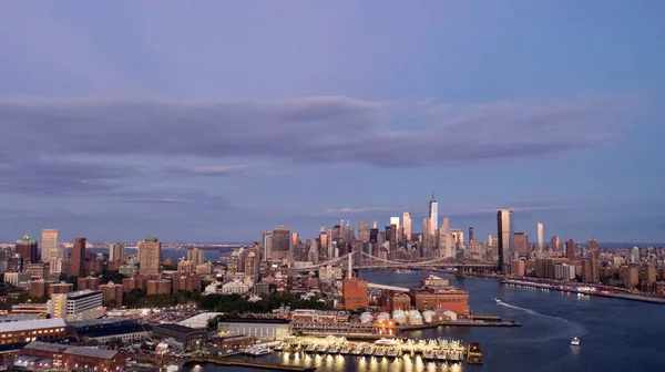 New York City Verenigde Staten Sep 2021 Een Luchtfoto Van — Stockfoto