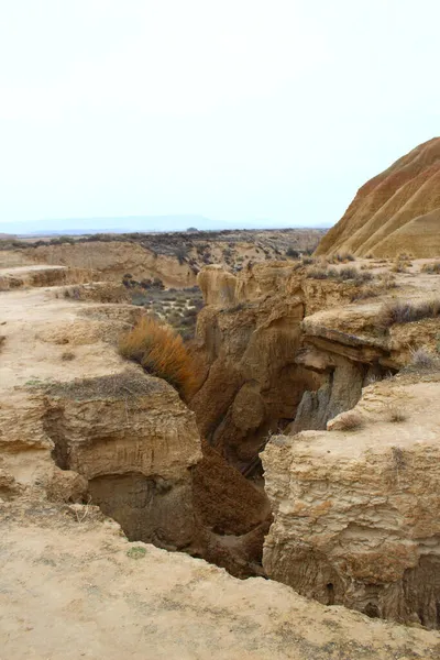 Beautiful View Bardenas Reales Navarre Spain — Stock Photo, Image