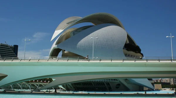 Valenc Spagna Agosto 2010 Città Delle Arti Delle Scienze Valencia — Foto Stock