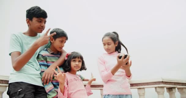 South Asian Siblings Spending Time Together — Video