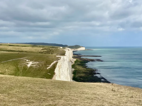 Eine Schöne Aufnahme Der Seven Sisters Cliffs Großbritannien — Stockfoto