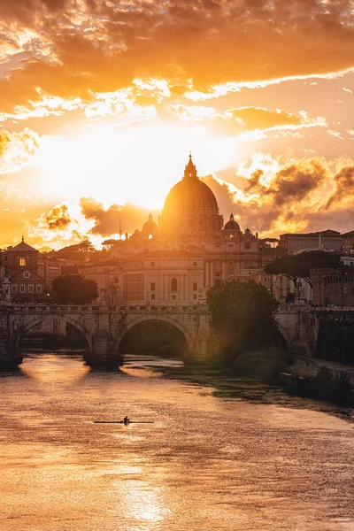 Sebuah Gambar Yang Indah Dari Saint Peter Square Vatikan — Stok Foto