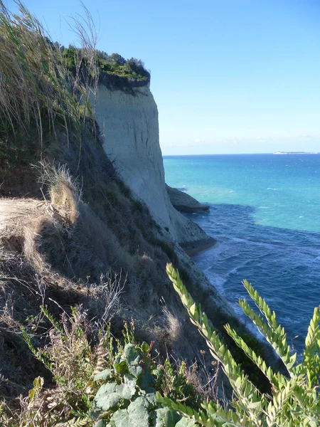 Uma Bela Foto Grécia Corfu — Fotografia de Stock