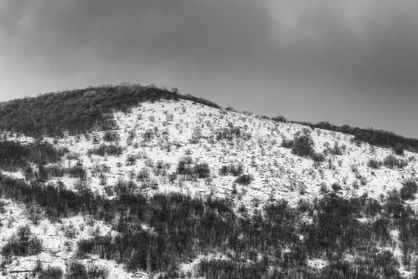 Tiro Tons Cinza Montanha Vidlic Nevada Sérvia — Fotografia de Stock