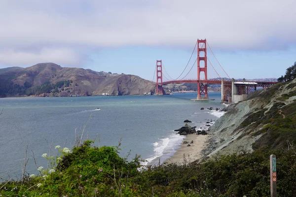 Most Golden Gate Presidio Usa — Zdjęcie stockowe