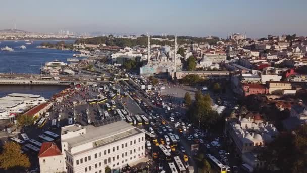 Luftaufnahme Der Stadt Stockholm Schweden — Stockvideo