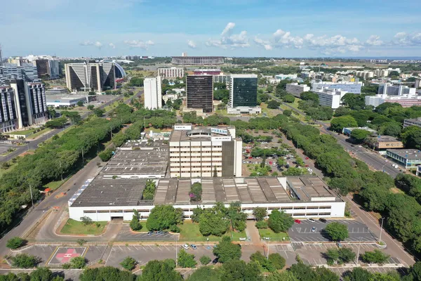 Brasilia Brasil Enero 2021 Una Imagen Aérea Del Hospital Regional — Foto de Stock