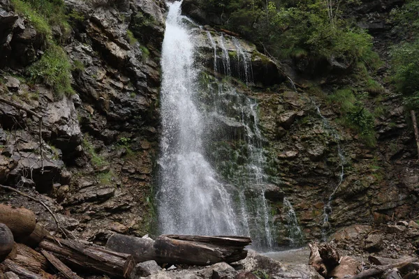 Primer Plano Una Cascada — Foto de Stock