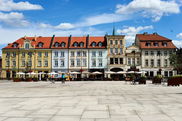 Scenic View Bydgoszcz Old Market Square Poland — Stockfoto