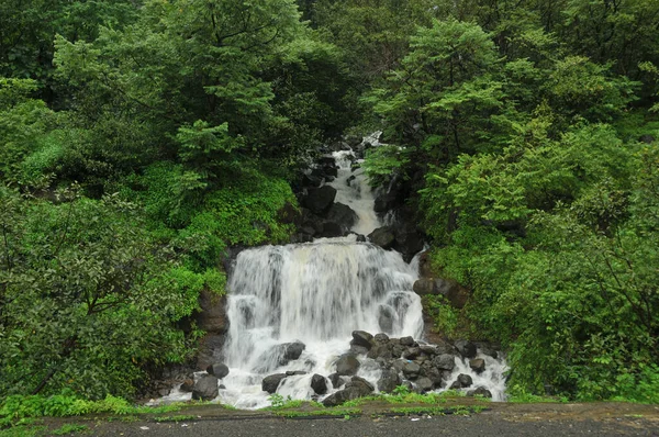 Scenic Waterfall Way Murud Janjira Tourist Spot Raigad District Maharashtra — Photo