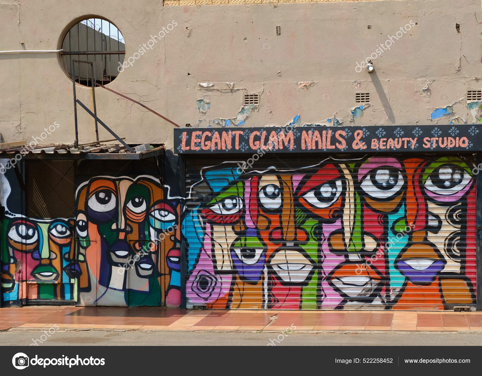 Johannesburg South Africa Sep 2021 Street Art Johannesburg South Africa