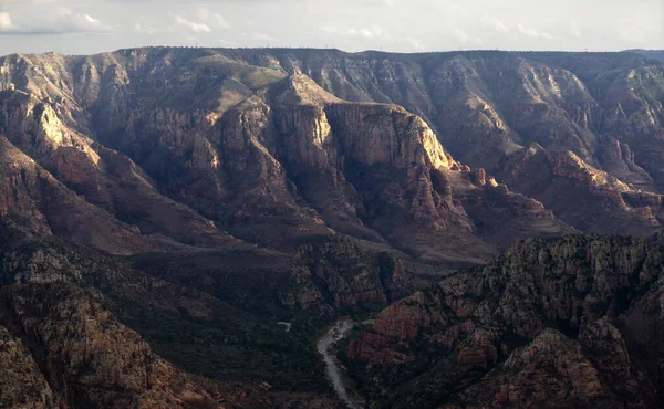 Каньйон Сикамор Сестринський Каньйон Оук Крік Захищеною Пустелею — стокове фото