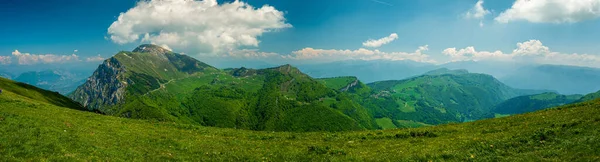 Monte Baldo Gipfelblick Auf Die Italienische Landschaft — Stockfoto