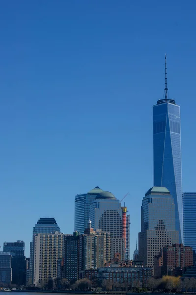 Plan Vertical Paysage Urbain Manhattan New York États Unis — Photo