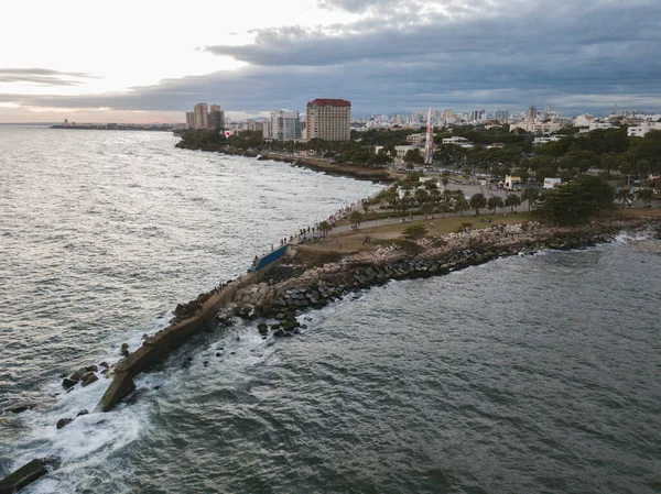 Paysage Malecon Saint Domingue République Dominicaine — Photo