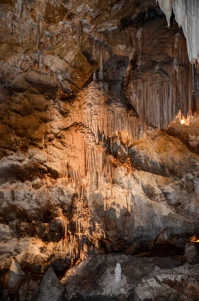 Détails Des Formations Rocheuses Dans Les Grottes Jenolan Près Sydney — Photo