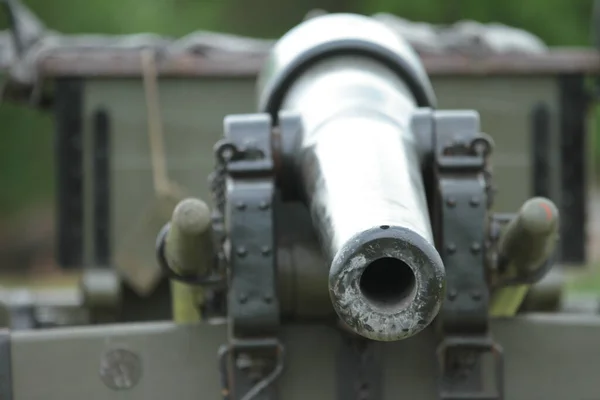 Closeup Shot Military Artillery — Stock Photo, Image