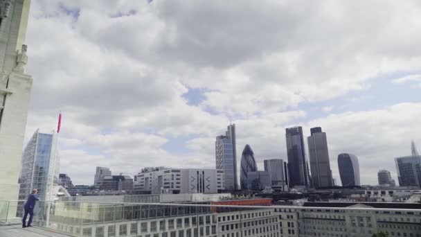 ภาพของลอนดอนเป นเม องหลวงของอ งกฤษ ฟิล์มภาพยนตร์สต็อก
