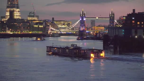 Metraggio Londra Capitale Dell Inghilterra — Video Stock