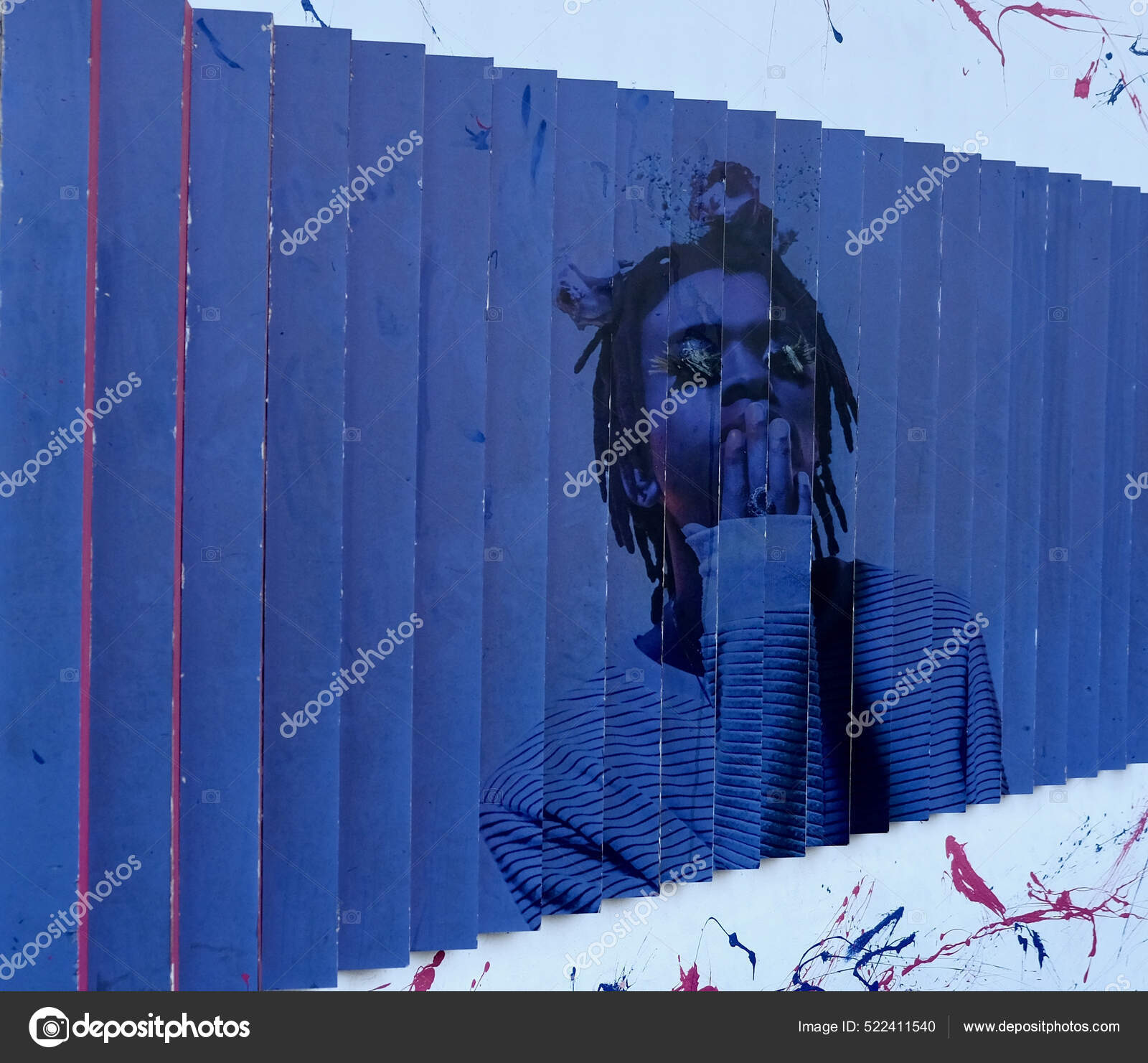 Johannesburg South Africa Sep 2021 Street Art Johannesburg South Africa