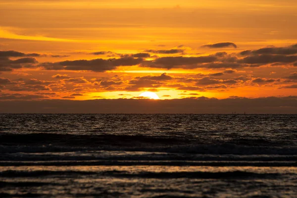 Mesmerizing View Beautiful Seascape Scenic Sunset — Stock Photo, Image