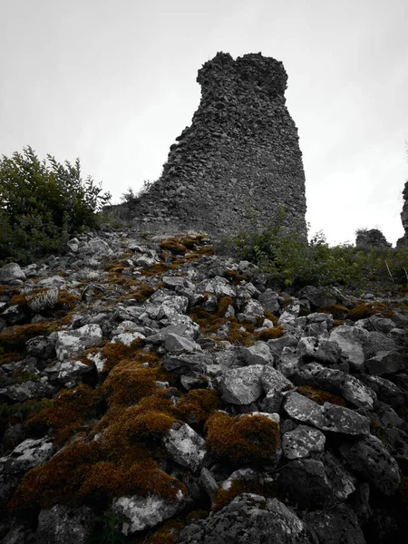 Closeup Ruins Turna Nad Bodvou Slovakia — Stock Photo, Image