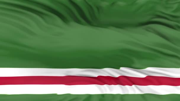 Bandera Nacional Arabia Saudí Enfoque Selectivo Primer Plano — Vídeo de stock