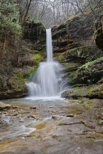 Waterfall Bukovacki Κοντά Στο Χωριό Τέμσκα Της Σερβίας — Φωτογραφία Αρχείου