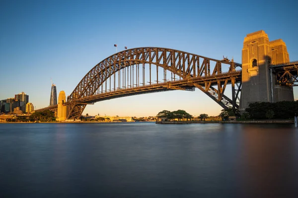 Kilátás Sydney Harbour Bridge Ausztrália — Stock Fotó