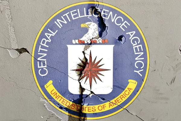 Ein Logo Der Central Intelligence Agency — Stockfoto